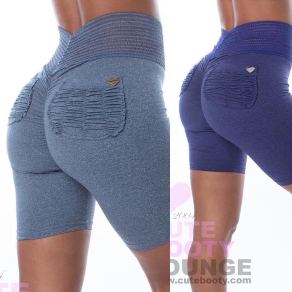 2 Cute Booty Lounge Biker Shorts Size XSmall